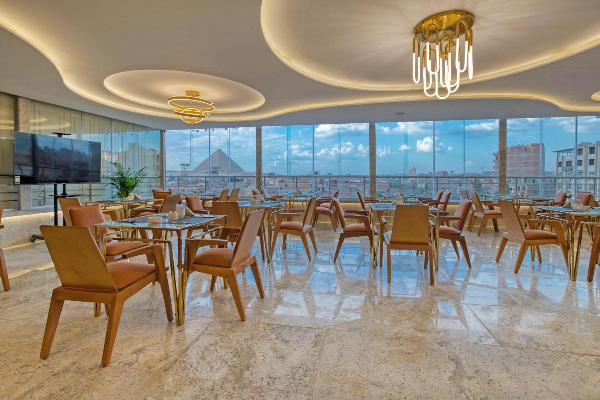 Pyramids Plateau Hotel Kafrat al Jabal Exterior photo